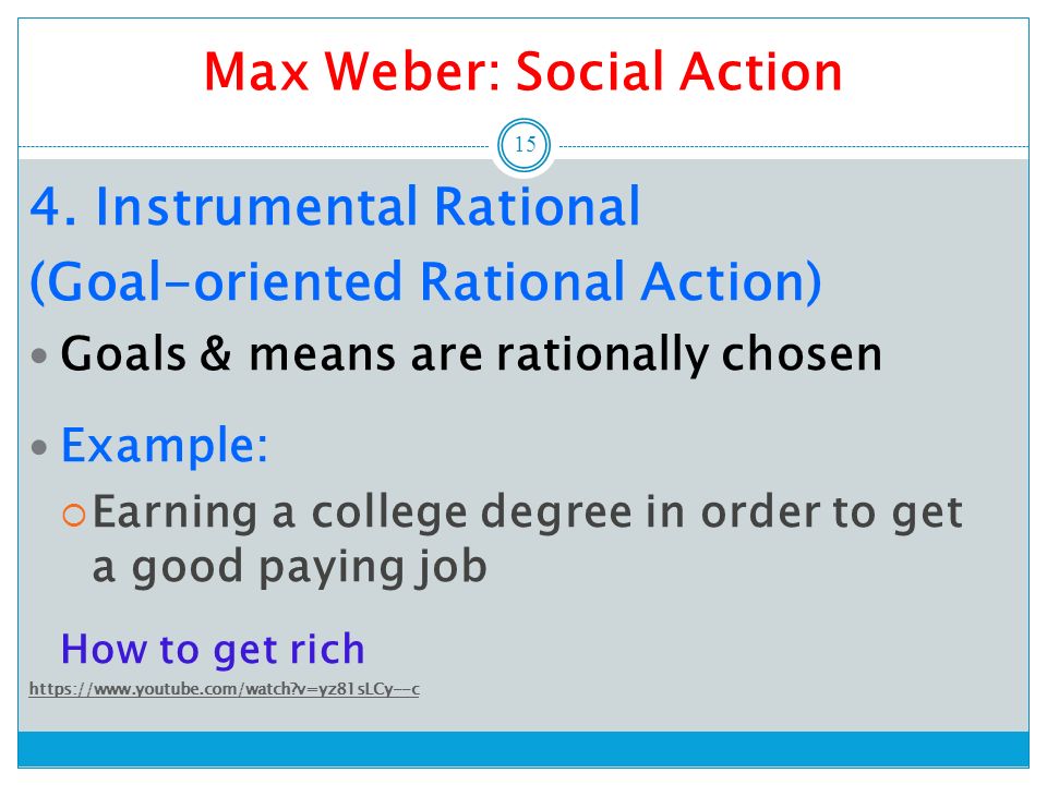 Social Action Theory